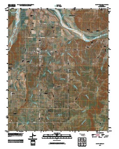 Calvin West 2009 topographic map thumbnail