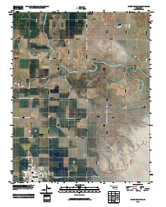 Cherokee North 2009 topographic map thumbnail