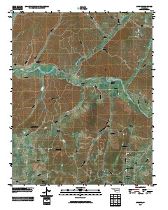 Christie 2010 topographic map thumbnail