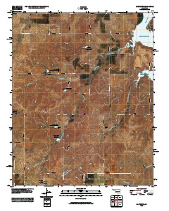 Carpenter 2010 topographic map thumbnail