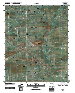 Gans 2010 topographic map thumbnail