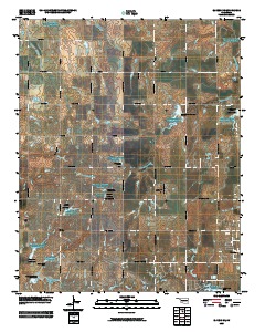 El Reno NE 2009 topographic map thumbnail