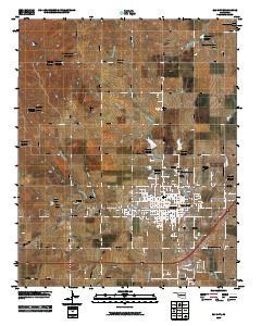 Elk City 2010 topographic map thumbnail