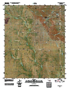 Fittstown 2010 topographic map thumbnail