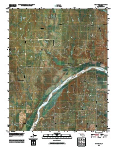 Doga Creek 2009 topographic map thumbnail