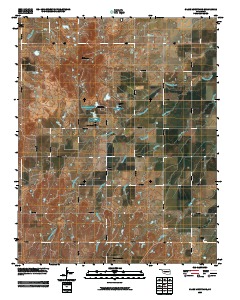 Glass Mountains 2009 topographic map thumbnail