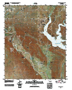 Dougherty 2009 topographic map thumbnail