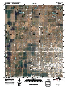 Enid West 2009 topographic map thumbnail