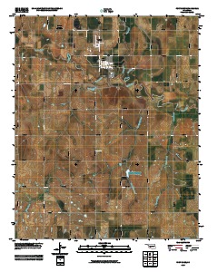 Fort Cobb 2009 topographic map thumbnail