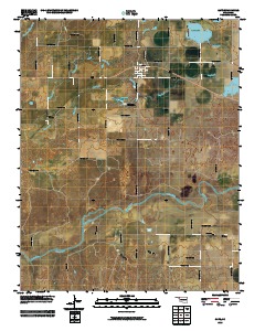 Gate 2010 topographic map thumbnail