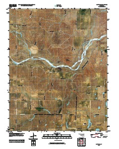 Gate NE 2010 topographic map thumbnail