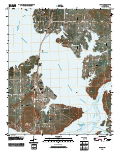 Eufaula 2010 topographic map thumbnail