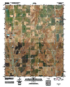Eakly NE 2009 topographic map thumbnail