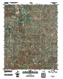 Earlsboro 2010 topographic map thumbnail