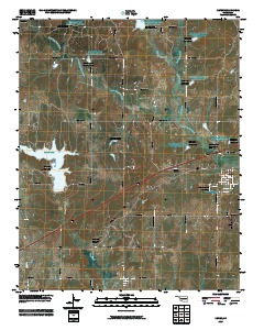 Depew 2009 topographic map thumbnail