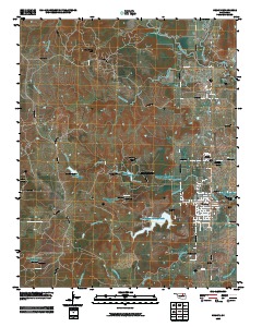 Hominy 2009 topographic map thumbnail
