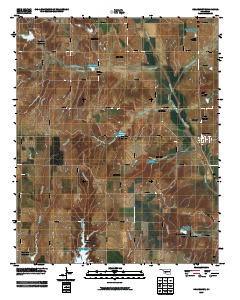 Gracemont 2009 topographic map thumbnail