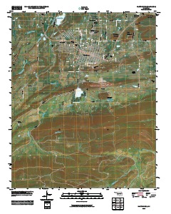 Hartshorne 2010 topographic map thumbnail