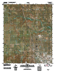 Hugo 2010 topographic map thumbnail