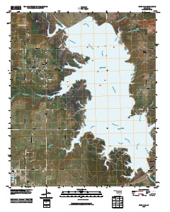 Hugo Dam 2010 topographic map thumbnail