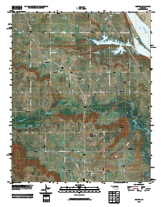 Keefton 2010 topographic map thumbnail