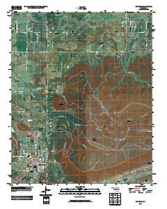 Heavener 2010 topographic map thumbnail