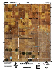 Griggs NW 2010 topographic map thumbnail