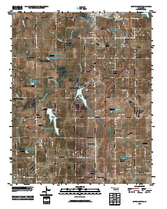 Guthrie South 2010 topographic map thumbnail