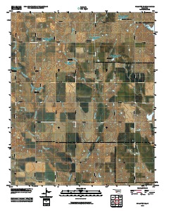Hollister NE 2010 topographic map thumbnail