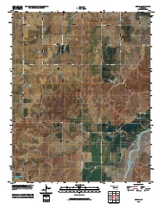 Lenora 2010 topographic map thumbnail