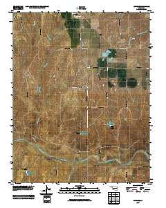 Knowles 2010 topographic map thumbnail