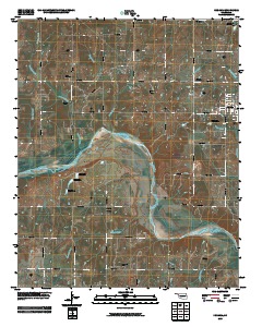 Konawa 2009 topographic map thumbnail