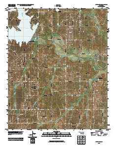 Little Axe 2009 topographic map thumbnail