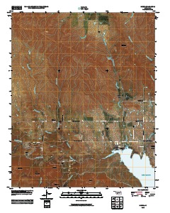Meers 2010 topographic map thumbnail