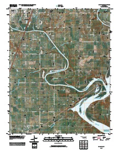 Miami SE 2010 topographic map thumbnail