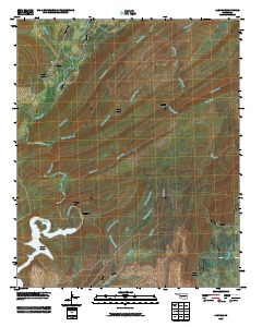 Lane NE 2010 topographic map thumbnail