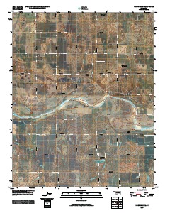 Kingfisher NE 2009 topographic map thumbnail