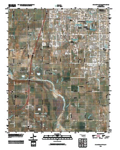 Oklahoma City SE 2009 topographic map thumbnail