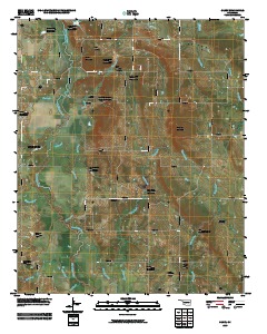 Olney 2009 topographic map thumbnail