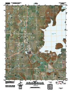 Oologah 2010 topographic map thumbnail
