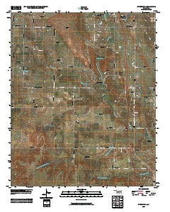 Overbrook 2009 topographic map thumbnail