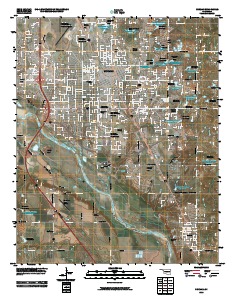 Norman 2010 topographic map thumbnail