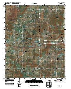 Pharoah 2010 topographic map thumbnail
