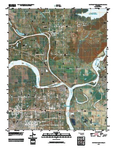 Northeast Muskogee 2010 topographic map thumbnail