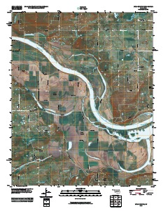 Muldrow SW 2010 topographic map thumbnail
