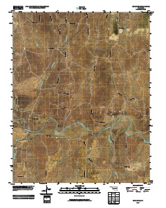 Mocane SE 2010 topographic map thumbnail