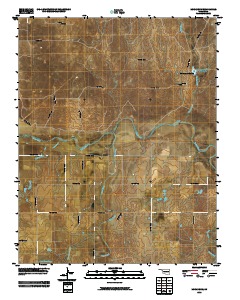Mocane SW 2010 topographic map thumbnail