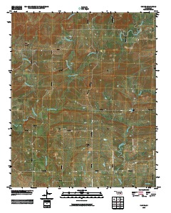 Parker 2010 topographic map thumbnail