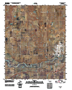 Sayre 2010 topographic map thumbnail