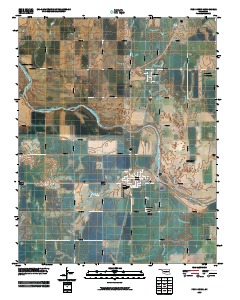 Pond Creek 2009 topographic map thumbnail